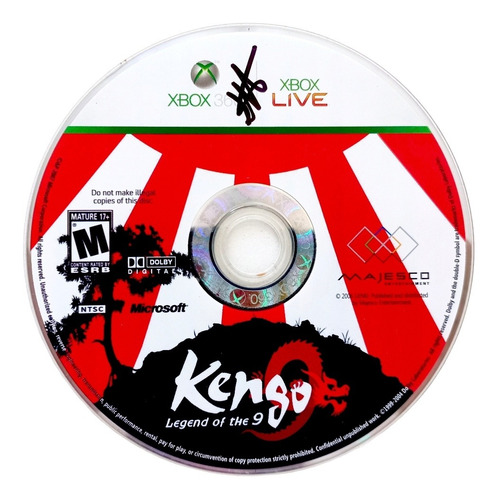 Kengo Legend Of The 9 Xbox 360 (Reacondicionado)