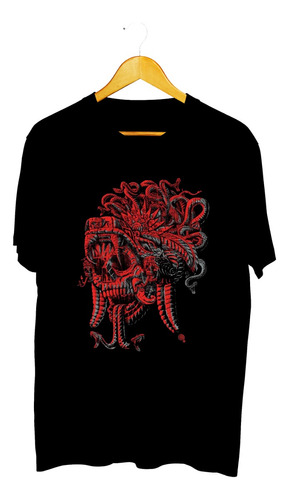 Playera Skull Craneo Calavera Diseño 965 Playeras Beloma