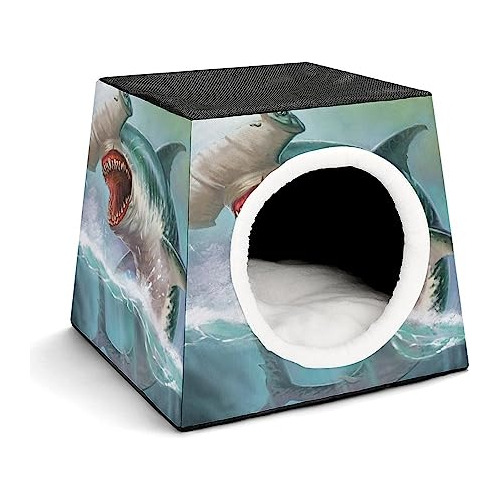 Ocean Shark Sphyrna Capsule Pet Waterloo Foldable Dog Cat Ho