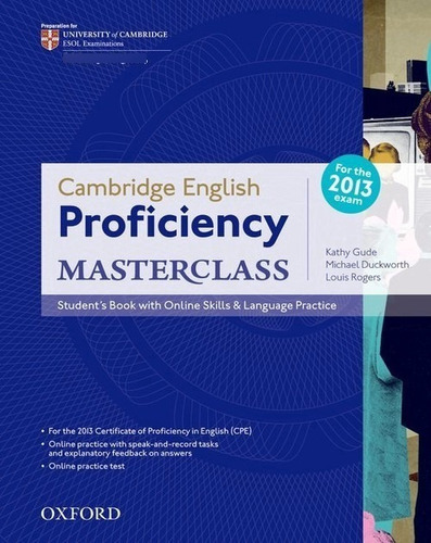 Libro Cambridge English Proficiency (cpe) Masterclass: Stude