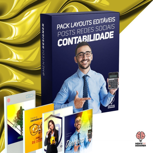 Artes Mídias Digitais Contabilidade Pack Photoshop