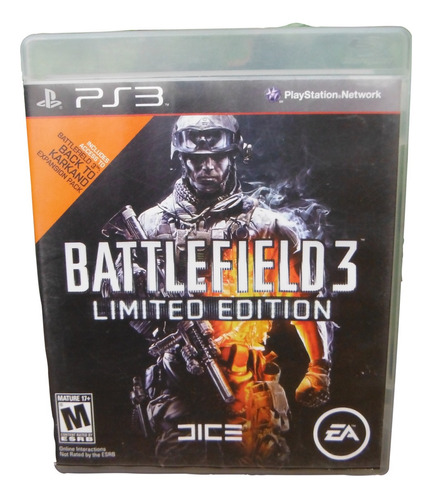Battlefield 3 - Limited Edtion - Ps3