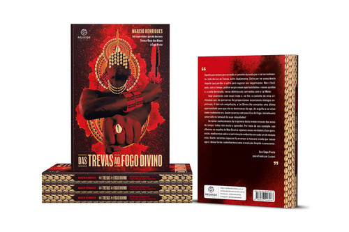 Das trevas ao fogo divino, de Henriques, Marcio. Editorial Aruanda Livros, capa mole em português, 2022