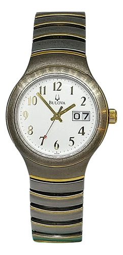 Reloj Bulova Unisex Mod 98g08 Malla Extensible Chiarezza