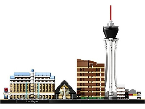 Lego Architecture 21047 Cidade De Las Vegas Original