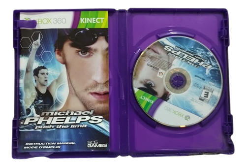 Kinect Michael Phelps Push The Limit Juego Original Xbox 360 (Reacondicionado)