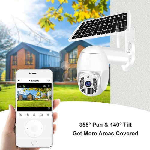 Imagen 5 de 9 de Cámara Lte 4g Solar Exterior Campo Chacra Deposito Tuya