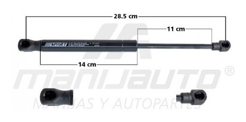 Amortiguador Cajuela Seat Cordoba 2002 - 2008