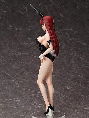 Fairy Tail - Erza Scarlet Barefoot Bunny Ver. Figura De Plástico A Escala