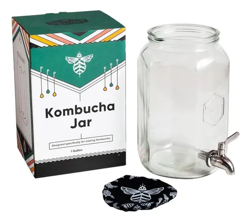 Craft A Brew - Tarro De Kombucha Con Válvula Dispensadora .
