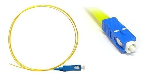 Cable Pigtail De Fibra Optica Monomodo Sc/upc 9/125um 1.5 Mt