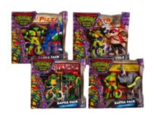 Tortugas Ninja - Figuras Con Accesorios Caffaro 3330