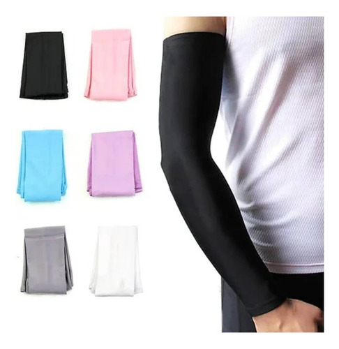 Par De Mangas Brazo Proteccion Solar Deportiva Unisex