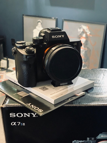 Câmera Sony A7s Ii Video Metabones