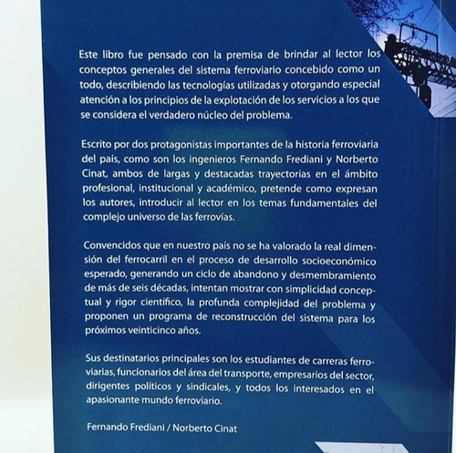 Imagen 2 de 3 de Operación De Sistemas Ferroviarios En Argentina- Edunla