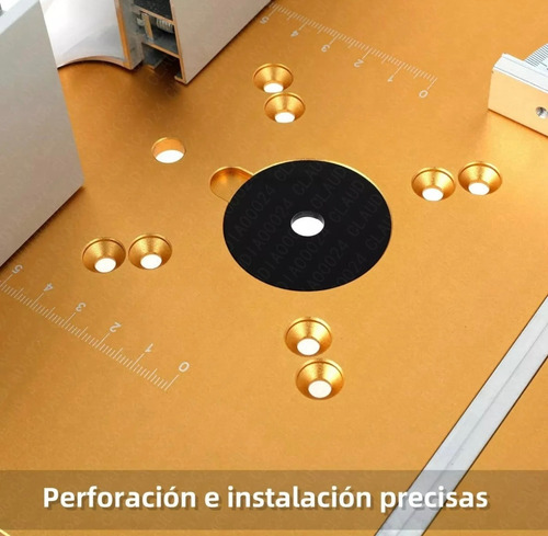 Mesa Router Multifuncional Inserto Placa Carpintería Ki