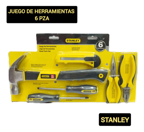 Juego De Herramientas De 6 Pza Stanley Somos Tienda Física 