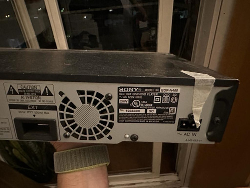 Imagen 2 de 3 de Reproductor Bluray Sony Bdp-n460 (p Repuesto No Enciende)