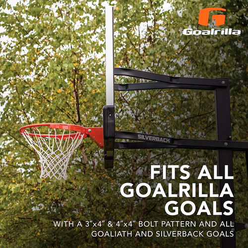 Gotrille Pro-style Breakaway Medium Basketball Hoop Flex Rim