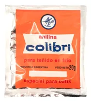 Comprar Anilinas Para Teñido En Frio Colibri X20gr Todos Los Colores