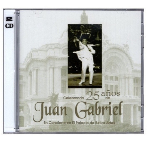 Juan Gabriel Celebracion 25 Años En Bellas Artes 2 Cd 's