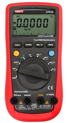 Uni-t Ut61e Digital Multímetro De Rango Automático Ac/dc Vol