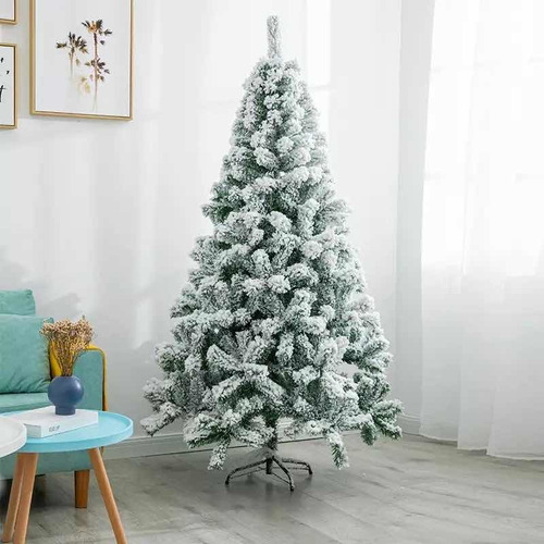 Árbol De Navidad Pino Nevado 1.50 Mts