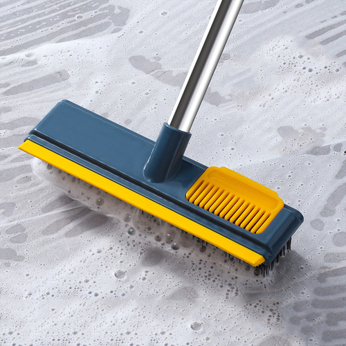 Cepillo Para Fregar Pisos T Cleaning Con Mango Largo, 2 En 1