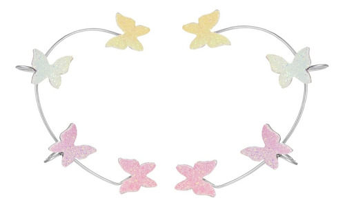 Pendientes Coloridos Con Lentejuelas Y Mariposas Para Mujer,