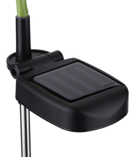 Lámpara Led De Simulación De 3 Flores Con Energía Solar Para