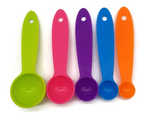 Set Cucharas Medidoras 6 Piezas Para Repostería Cocina