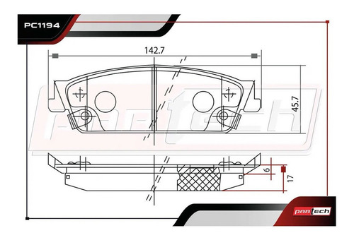 Balatas Escalade 2009-2013 6.0 Trasero Gas Ceramicas