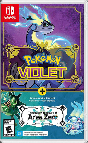 Pokémon Violeta + El Tesoro Oculto De Area Zero Juego Y Dlc (Usado)