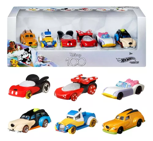 Hot Wheels Character Cars Vehículo De Juguete Disney Diorama