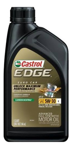 Aceite Castrol Edge 5w-30 Sintético
