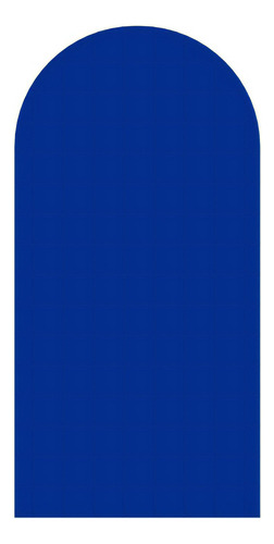 Painel De Festa Decorativo Romano Cor Lisa 2m X 1m Em Tecido Cor Azul