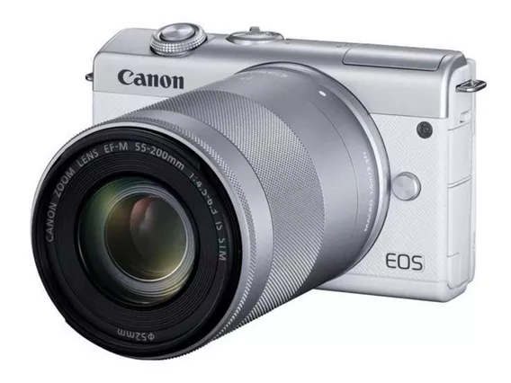 Camara Canon Eos Kit M200 + Lente 15-45mm Is Wi Fi Videos 4k