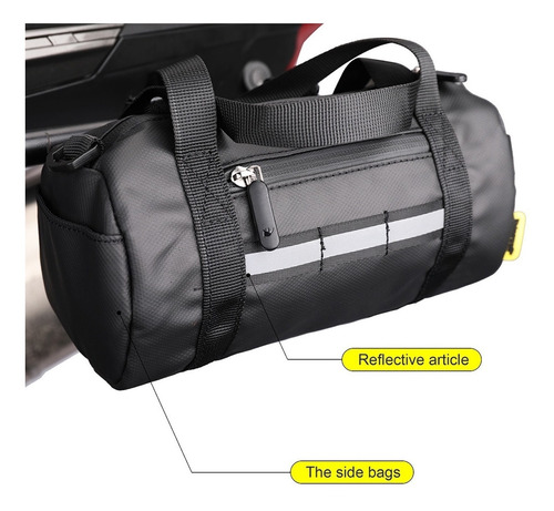 Imagen 5 de 6 de Maleta Impermeable Moto Herramientas Con Anclaje Bolsa