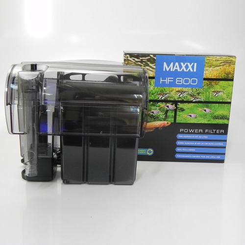 Filtro Maxxi Power Hf-1000 800l/h 110v Para Aquários De 200l