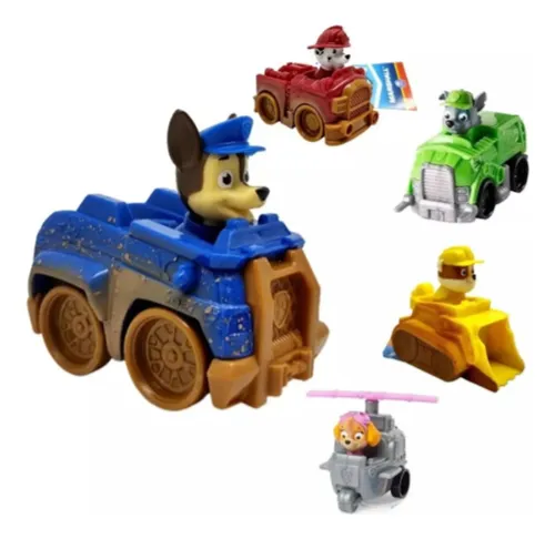 Paw Patrol Colección Set X5 Patrulla Canina Juguete