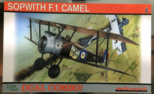 Sopwith F.1 Camel Combo - Eduard 1\48 - Contém 2 Kits!!