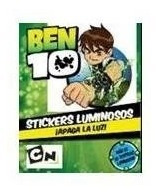 Ben 10 Stickers Luminosos Apaga La Luz (mas De 50 Stick  Er