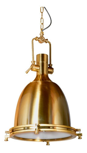Lámpara Colgante Yati Leuk - E27 - Dorado 6c