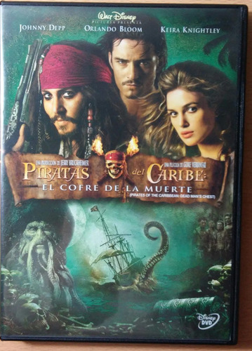 Piratas Del Caribe: El Cofre De La Muerte. Dvd.original