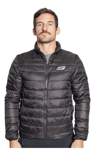 Campera Skechers Liviana Hombre Relleno Silicona Pluma