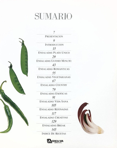 Ensaladas, Recetas Exóticas, Románticas Y Creativas