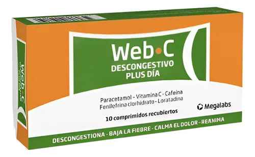 comprar Web C Descongestivo Plus Día 10 Comprimidos