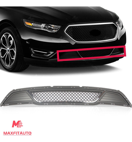Fits Ford Taurus 2013-2019 Front Bumper Lower Grille Cen Vvb