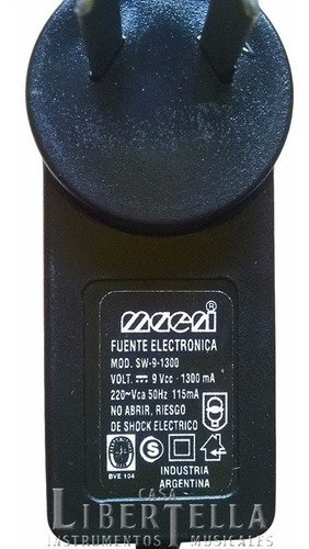 Fuente Switching Nacional De 9 Volts Para Casio Y Korg Volca