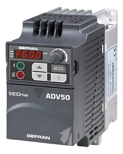 Inversor De Frequência Gefran Adv50 380/480v 0,5cv + Teclado